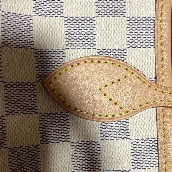 Louis Vuitton Damier Azur Neverfull MM, rose ballerine interior, - Picture 16 of 17